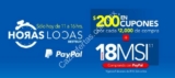 Horas Locas Best Buy Paypal 9 de enero de $200 en cupones por cada $2,000 + 18 MSI