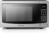 Horno de microondas digital Chefman de 1.1 pies de acero inoxidable baja a su menor precio
