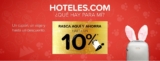 Promoción Semana Santa 2019 Hoteles.com: cupón de hasta 10% de descuento adicional
