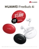 Preventa Huawei Freebuds 4i: de $2,299 a $1,699 y $200 extra de descuento si reservas con $200