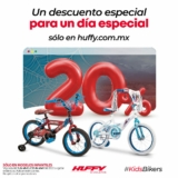 20% de descuento en bicicletas infantiles en Huffy