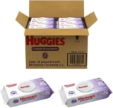 Toallitas húmedas Huggies Cuidado Humectante con 18 paquetes de 80 toallitas bajan a un gran precio