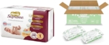 Combo Huggies con pañales Huggies Supreme Etapa 1 240 piezas + toallitas húmedas Huggies Eco Protect con 1440 piezas en su precio más económico