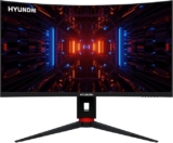 Monitor curvo gaming de 32 pulgadas Hyundai HY View 1440p y refresh de 180 Hz baja de precio + 10% adicional con cupones bancarios o 15 meses sin intereses
