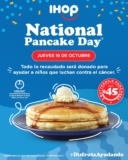National Pancake Day IHOP 2025: 2 Buttermilk Pancakes a sólo $45 el próximo 16 de octubre
