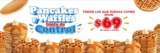 En IHOP todos los pancakes y waffles que puedas comer por sólo $69 de lunes a viernes