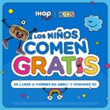 Promoción IHOP: niños comen GRATIS durante abril en sucursales participantes