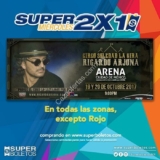 2×1 en boletos para el concierto de Ricardo Arjona en Arena CDMX hoy miércoles en Superboletos