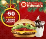 Cupones Martes de McDonalds 11 de diciembre 2018