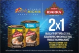 Cupón 2×1 Acuario Michin en chocolate Ibarra empaques marcados