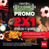 2×1 en cervezas y licores en todos los hoteles Ibis de México durante el Mundial