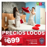 Promoción Precios Locos Ibis: Noches en hoteles nacionales desde $699 con desayuno incluido