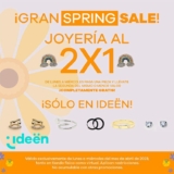 Spring Sale Ideen: 2×1 en joyería de lunes a miércoles durante abril