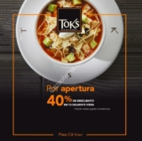 Inauguración Toks Citi Insur: 40% de descuento en tu segunda visita