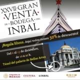 Venta de Bodega INBAL Palacio de Bellas Artes: 50% de descuento en todos los libros