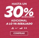 Segundas Rebajas Innovasport 2020 de hasta 30% de descuento adicional a lo ya rebajado