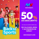 Promo Innovasport Regreso a Clases 2023: hasta 50% de descuento en ropa y calzado infantil