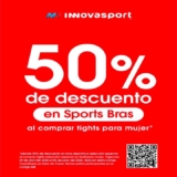 Promos Innovasport: 20% de descuento en Jerseys, 50% en Sports Bras y más