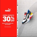 Promoción Innovasport Puma: 50% de descuento al llevar 3 productos Puma