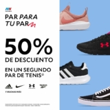 Promoción Innovasport San Valentín: Segundo par de tenis a mitad de precio