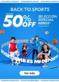 Promo Innovasport Back to School: hasta 50% de descuento en artículos infantiles