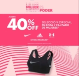 En Innovasport hasta 40% de descuento en ropa y calzado seleccionado para mujeres