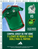 Promoción Innovasport: Compra un jersey de la selección y llévate un pase doble al partido México vs Jamaica