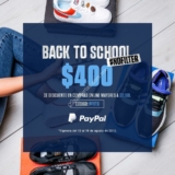 Código Innvictus Back to School 2019 de $400 de descuento pagando con Paypal