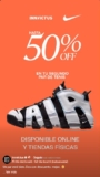 50% de descuento en el 2do par de tenis en Innvictus