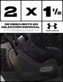 En Innvictus segundo a mitad de precio en tenis Nike y Under Armour participantes