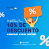 Cupón Intercompras 10% de descuento pagando con Mercado Pago