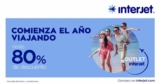 Outlet Interjet Enero 2020: hasta 80% de descuento en todos los vuelos nacionales e internacionales