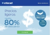 Promoción Interjet tarifa Ultra Light: hasta 80% de descuento + 10% adicional en vuelos nacionales e internacionales