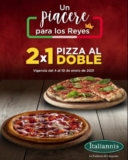 Promoción Italianni’s Semana de Reyes: 2×1 en pizzas