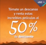 Promo izzi Semana Santa 2021: 50% de descuento en películas on demand seleccionadas