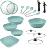Batería de cocina Jade Cook Smart +Plus de 17 piezas a muy buen precio + 15 meses sin intereses