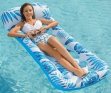 Oferta flash: en Camastro inflable para alberca baja de precio