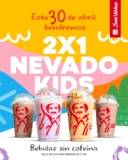 2×1 en bebidas Nevado Kids en Juan Valdez Café este 30 de abril