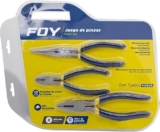 Juego de 3 pinzas Foy bajan de precio