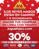 Promoción Juguetibici Reyes Magos: Hasta 30% de descuento