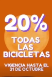 20% de descuento en bicicletas en Julio Cepeda Jugueterías