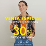 Venta Especial Julio: hasta 30% de descuento en Primavera-Verano