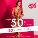 Julio Hot Fashion 2021: hasta 50% de descuento + 20% adicional