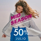 Rebajas de Primavera Mid Season Julio: Hasta 50% de descuento
