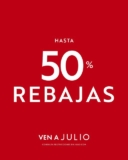 Rebajas Julio: Hasta 50% de descuento