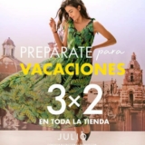 3×2 en toda la tienda en la promo de Semana Santa de Julio