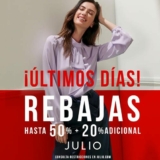 Julio Segundas Rebajas de hasta 50% de descuento + 20% adicional