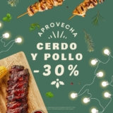 Código Jüsto de 30% de descuento en carne de pollo y cerdo este 1 de diciembre