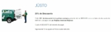 Código Jüsto de 20% de descuento adicional al pagar con American Express