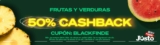 Cupón Jüsto Black Friday 2021: 50% de bonificación en frutas y verduras y más